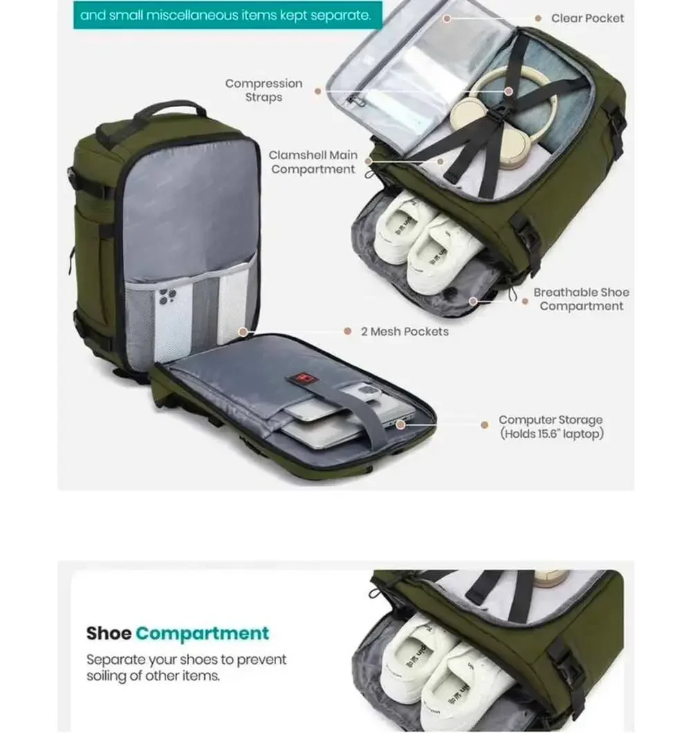 Joyway Travel Backpack with 15.6